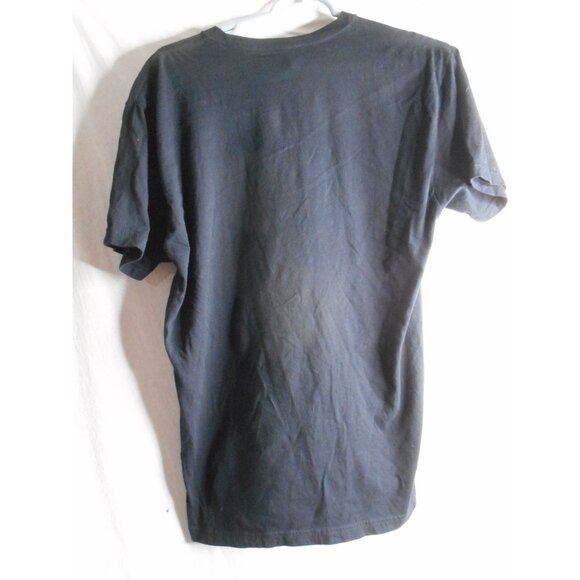 Black Pizza Sunglasses Stay Cheesy Tee T-Shirt Short Sleeve cotton Sz M Unisex - Picture 5 of 5